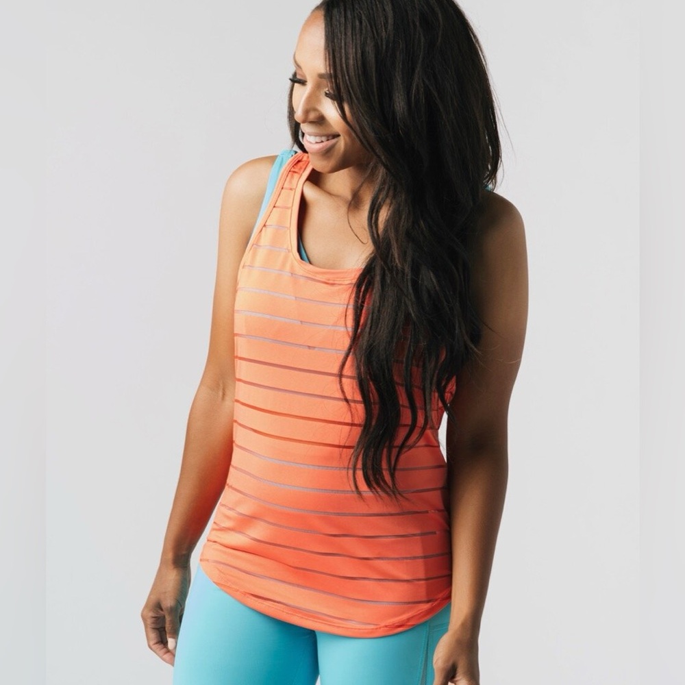 Zyia Havana Tank Peachy Orange XL